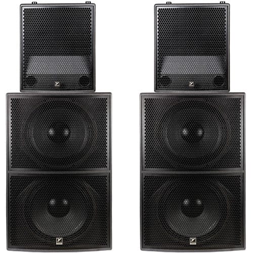 Yorkville SA221S Dual 21-Inch Bass Reflex Powered Subwoofer