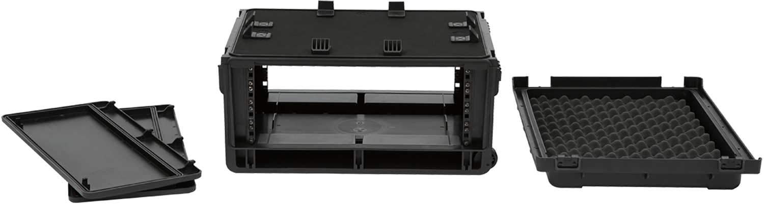 SKB 1SKB-iSF4U Injection Molded Laptop/4U Rack