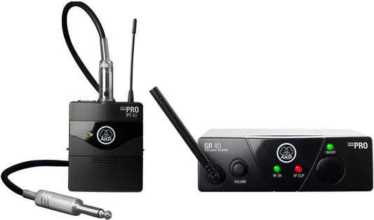 AKG 3348H00130 / WMS40 Mini Single Instrumental Set Wireless Microphone System - Band US25-C