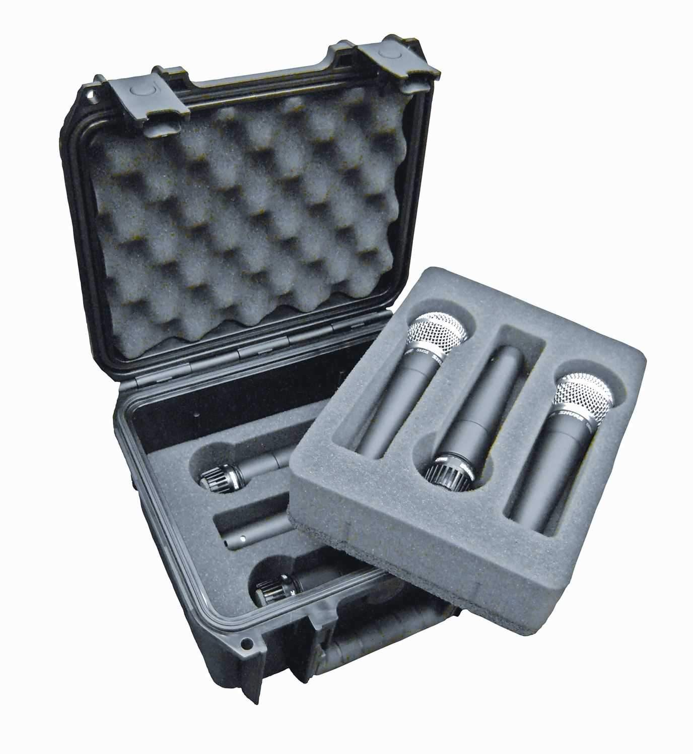 SKB Microphone Road Case Waterproof Holds 6 Mics