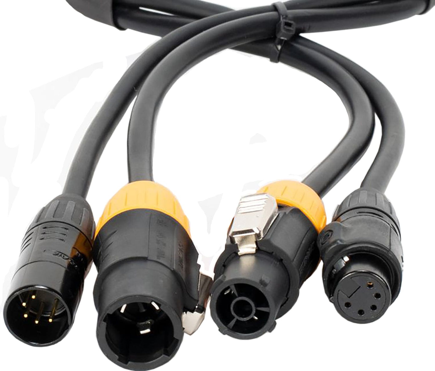 Accu-Cable AC5PTRUE12 12-Foot 5-Pin XLR IP65 Water Resistant DMX Cable