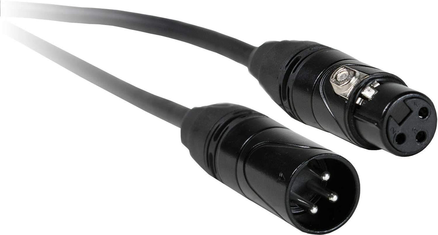 Solena Professional 5ft 3-Pin DMX Lighting Cable 3-Pack