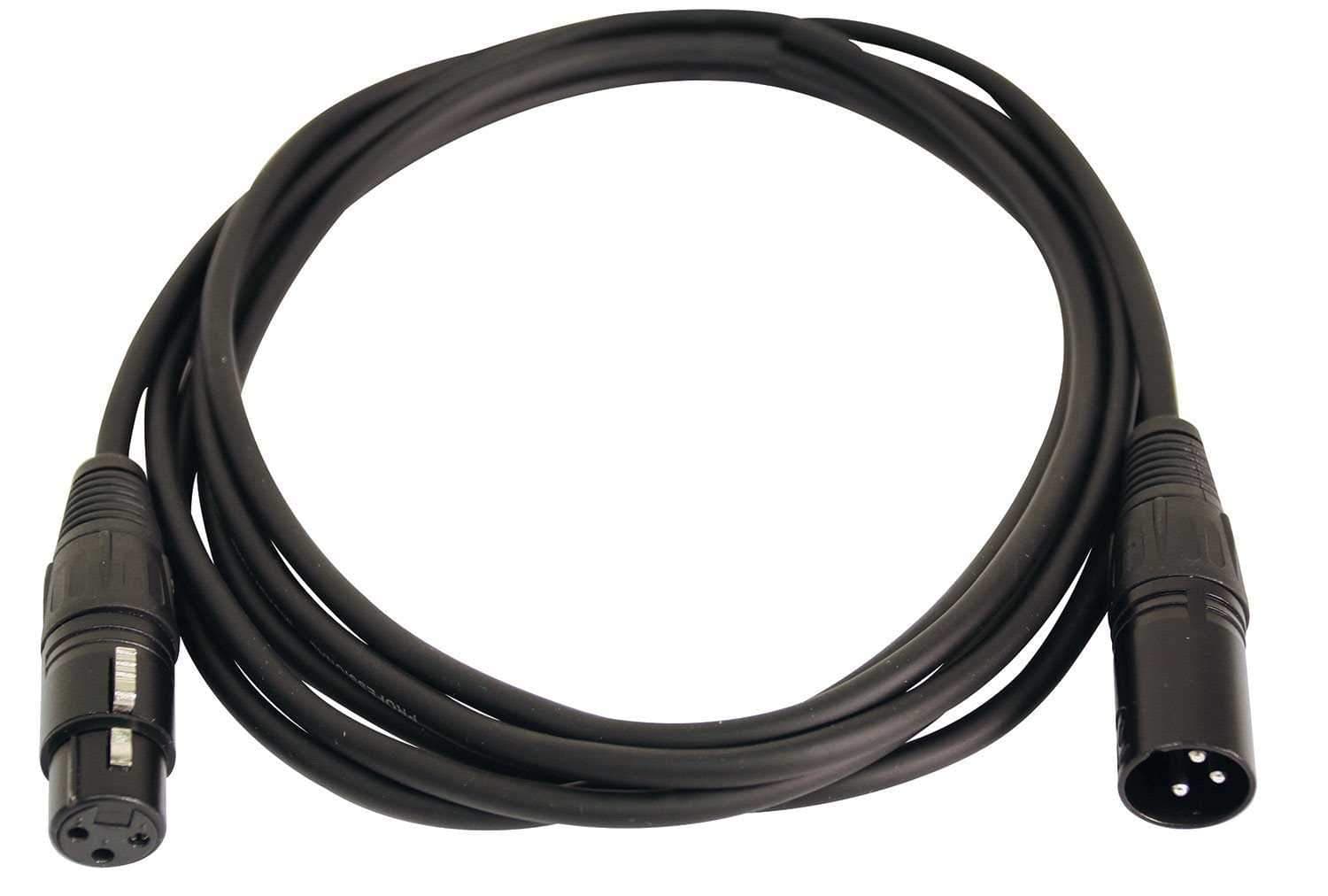 Solena Professional 10ft XLR to XLR Microphone Cable 10-Pack