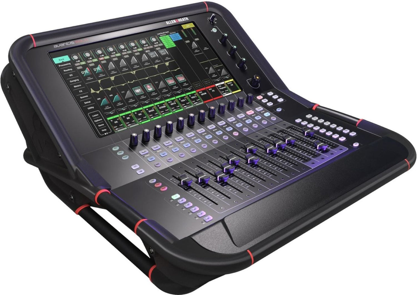 Allen & Heath AH-AVANTIS-SOLO-W-DPACK 64 Input Channel HD Touchscreen Digital Mixer with dPack