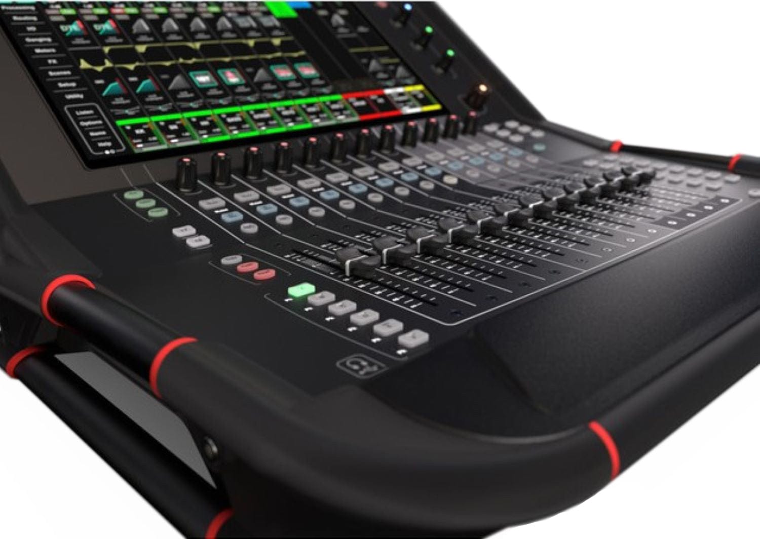 Allen & Heath AH-AVANTIS-SOLO-W-DPACK 64 Input Channel HD Touchscreen Digital Mixer with dPack