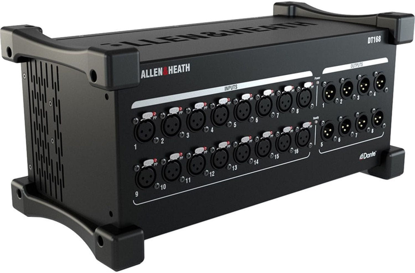 Allen & Heath AH-DT168 16 Input x 8 Output Dante Audio Expander with dLive Preamps - 48kHz / 96kHz