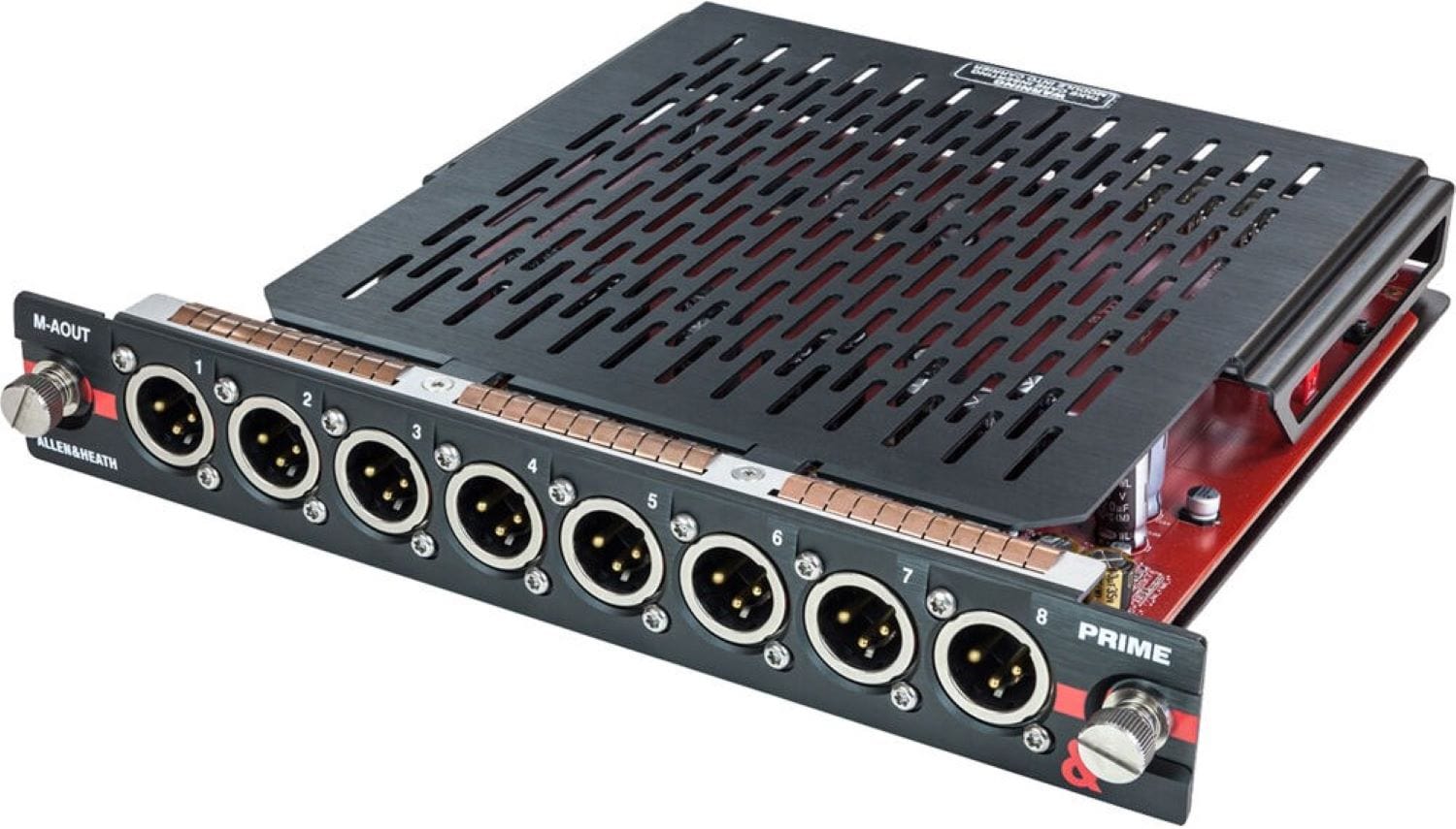 Allen & Heath AH-M-DX32-PRIME-OUT-A DX32 PRIME Mic/Line Output Module - 8 XLR Inputs - 32-Bit