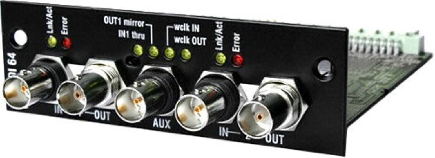 Allen & Heath AH-M-MADI2-A 64 X 64 MADI card 48kHz (Requires DL-ADAPT-A for dLive and Avantis Use)