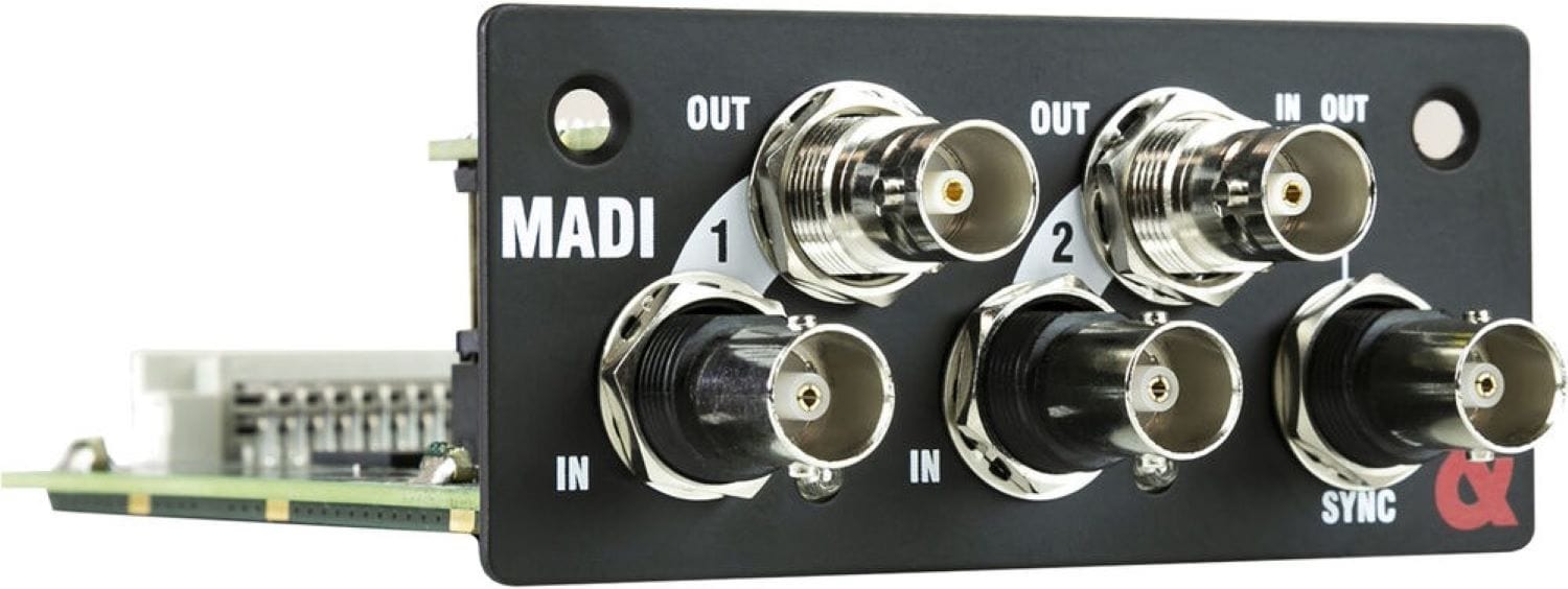 Allen & Heath AH-M-SQ-MADI-A 64 X 64 MADI Card for SQ / AHM Series - 96kHz / 48kHz