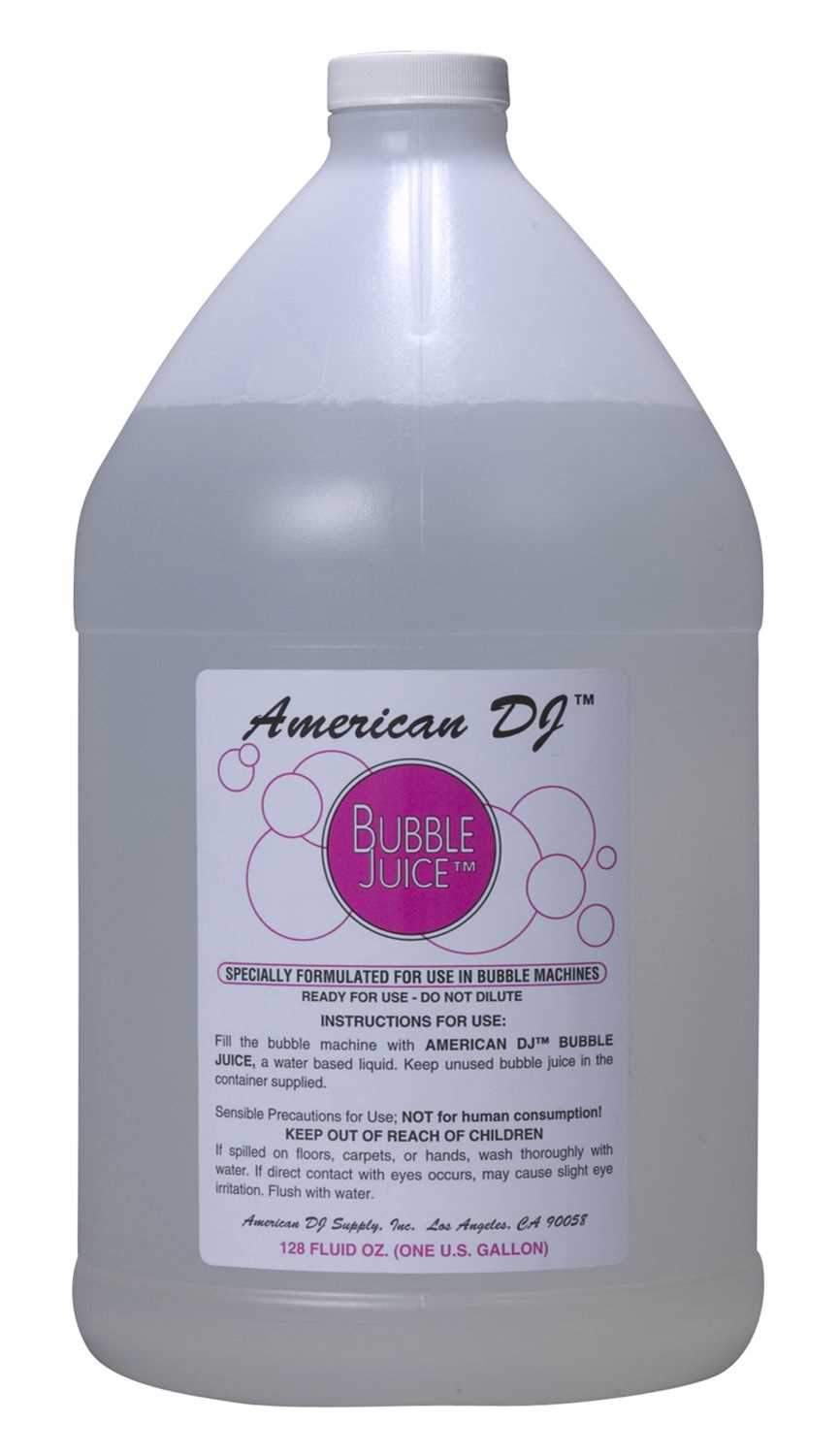 ADJ American DJ Bubble Machine Fluid Juice - 1 Gallon