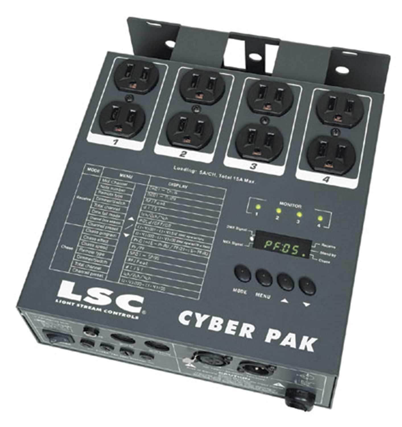 ADJ American DJ Cyber Pack 4 Channel DMX Midi Dimmer Pack