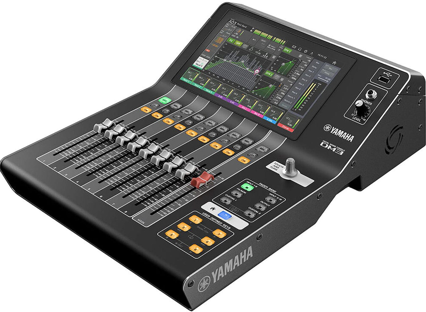 Yamaha DM3-D Professional 22 Channel Ultra-Compact Digital Mixer with Dante