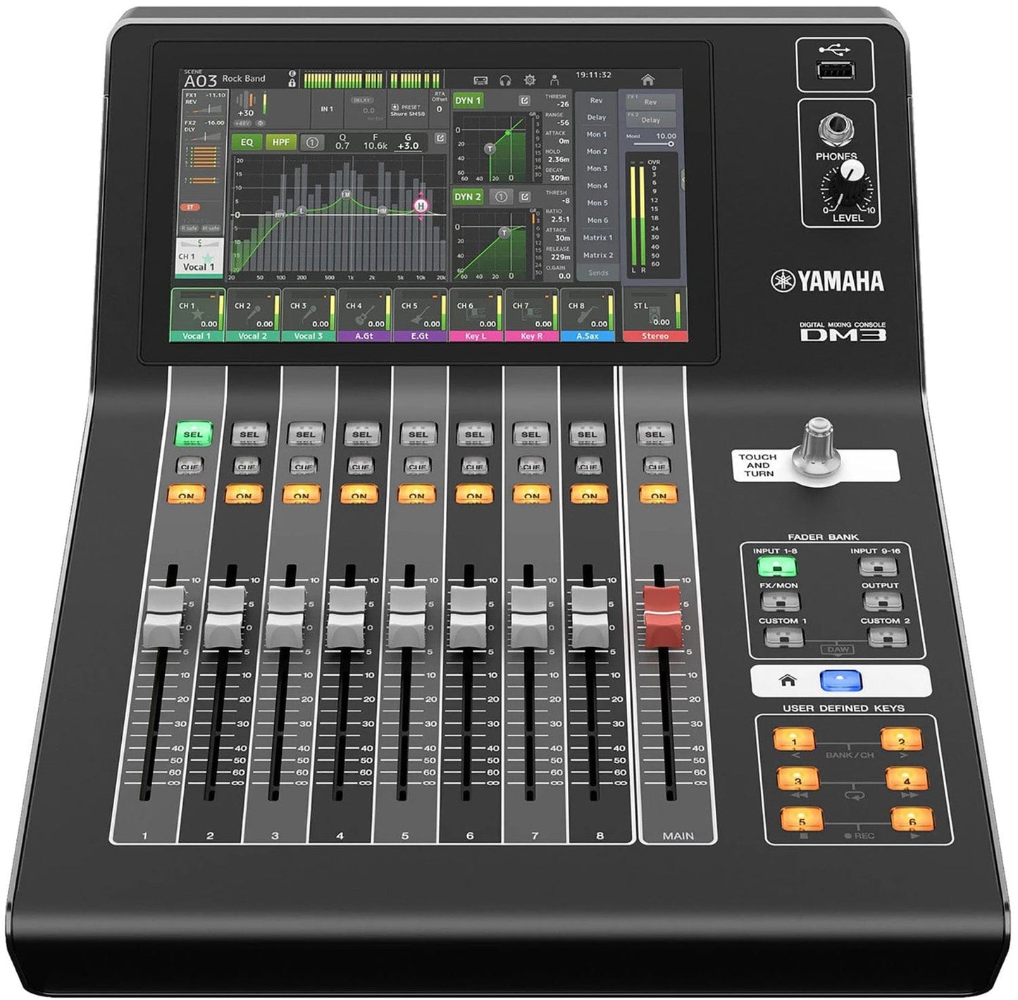 Yamaha DM3S Professional 22 Channel Ultra-Compact Digital Mixer