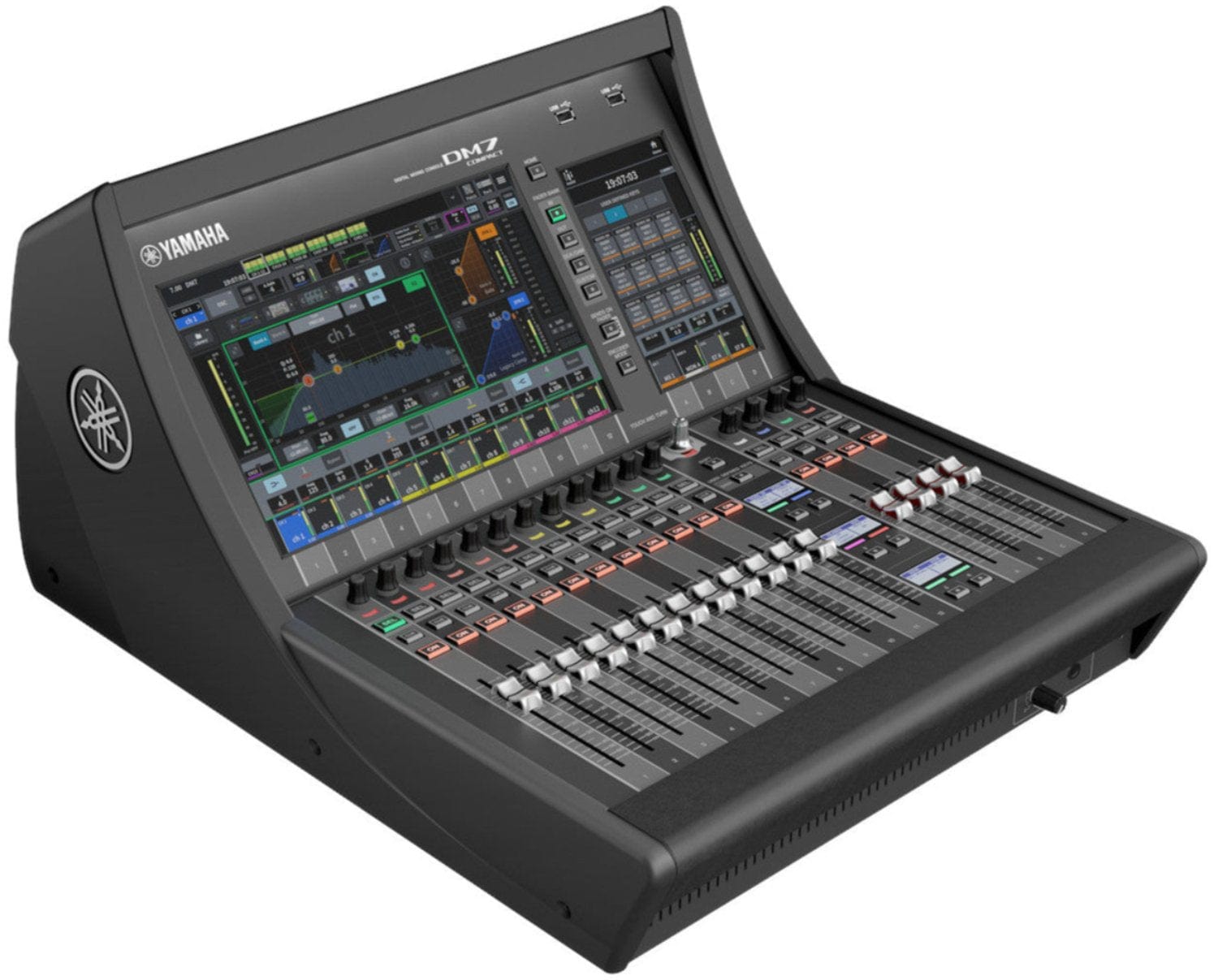 Yamaha DM7C Professional 72-Channel Single Bay Digital Mixer Console