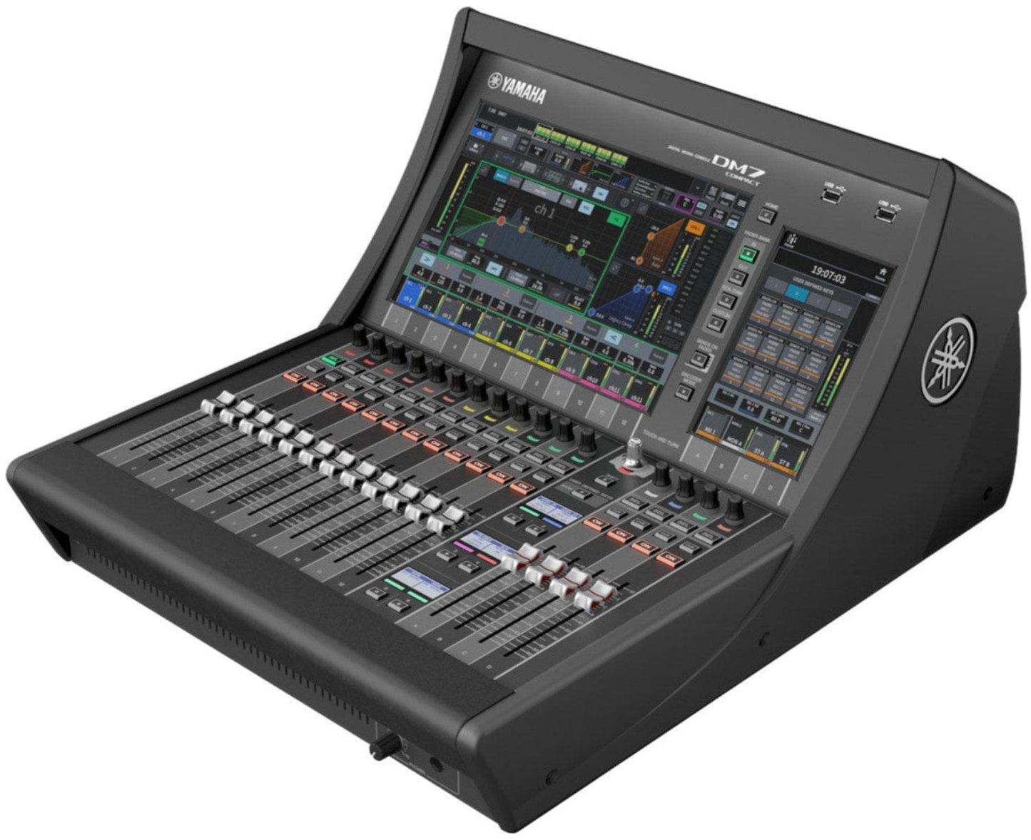 Yamaha DM7C Professional 72-Channel Single Bay Digital Mixer Console