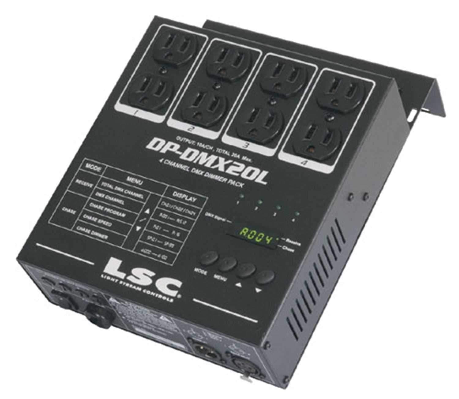 ADJ American DJ DP-DMX20-L 4 Channel DMX Dimmer Pack