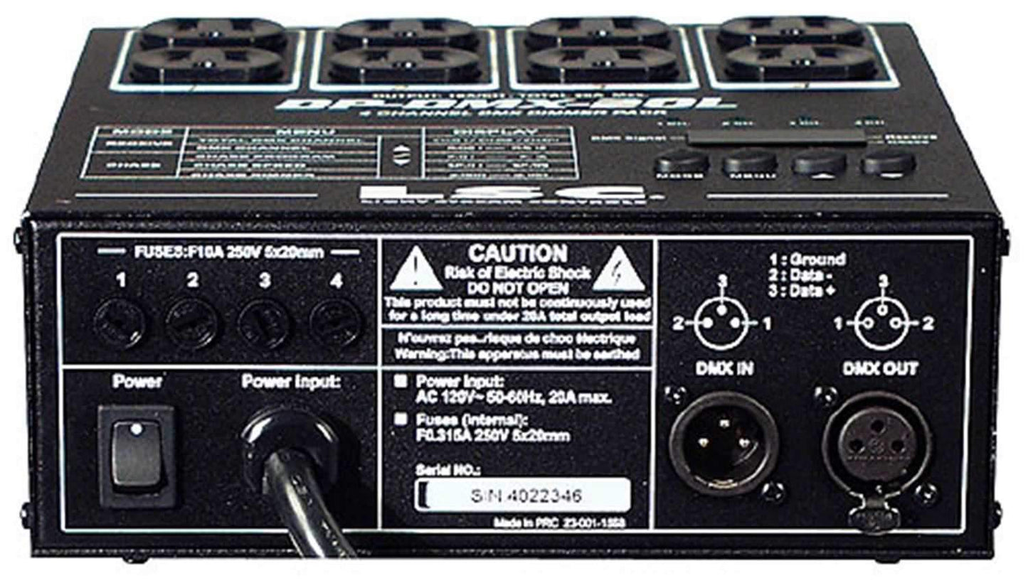 ADJ American DJ DP-DMX20-L 4 Channel DMX Dimmer Pack