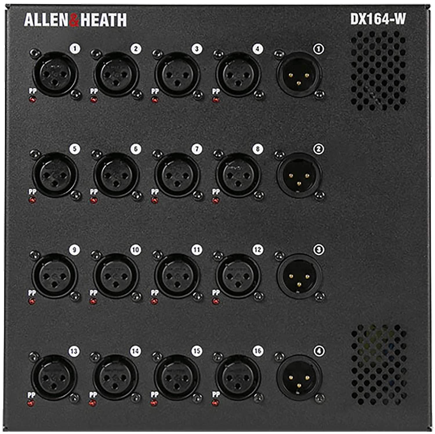 Allen & Heath DX164-W Wall Box I/O Expander for dLive Systems