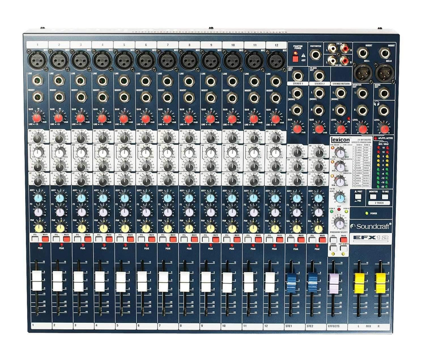 Soundcraft EFX12 12-Channel Mixer with FX