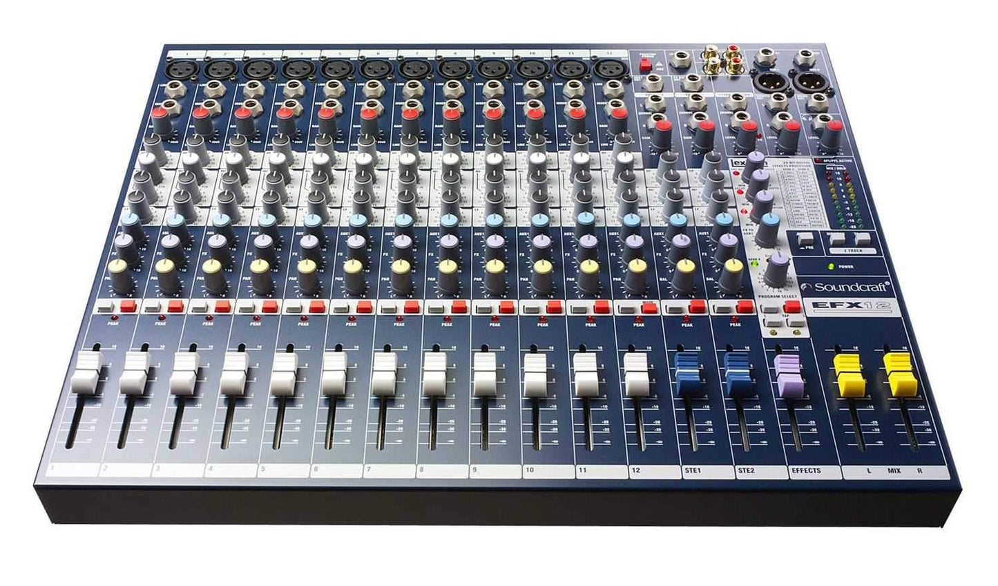 Soundcraft EFX12 12-Channel Mixer with FX