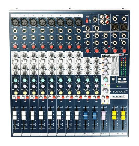 Soundcraft EFX8 8-Channel Compact PA Mixer