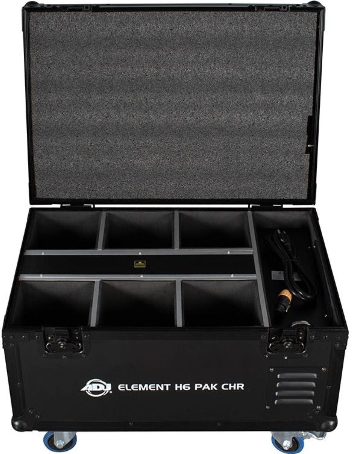 ADJ Element H6 Six Pack with Charging Case - Chrome