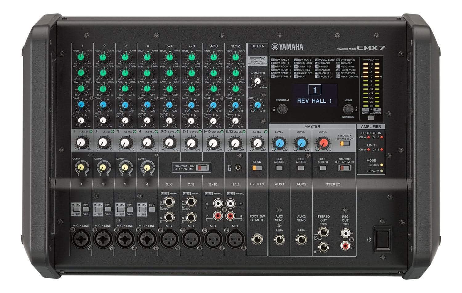 Yamaha EMX7 12 Input Powered Mixer