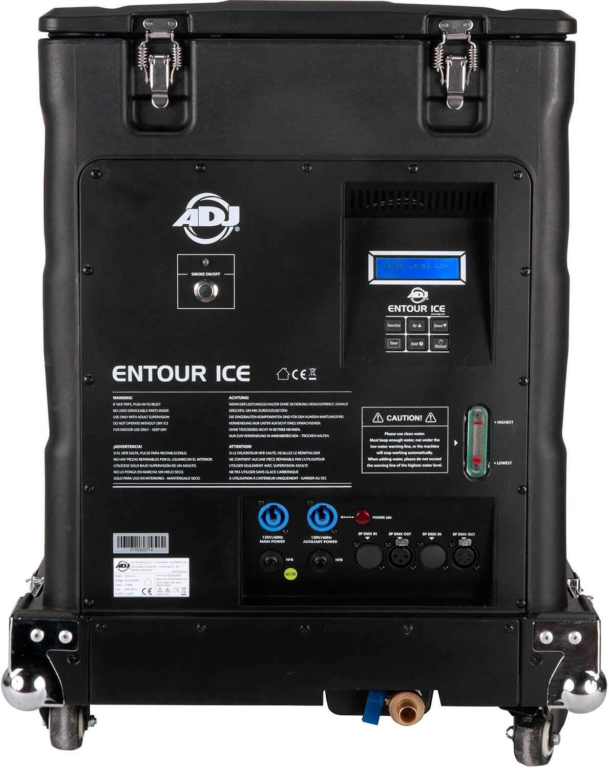 ADJ American DJ Entour Ice High Output Low Lying Tour-Grade Fog Machine