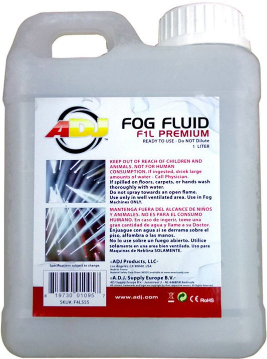 ADJ American DJ F1L Premium Water-Base Fog Fluid 1L