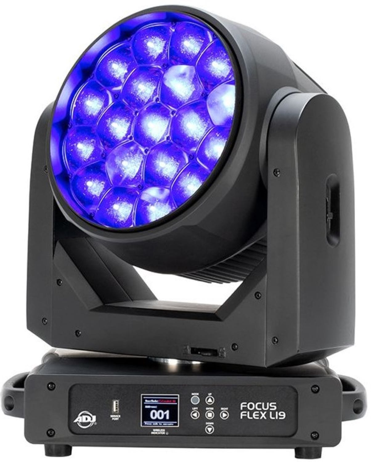 ADJ Focus Flex L19 19x40-Watt RGBL Moving Head