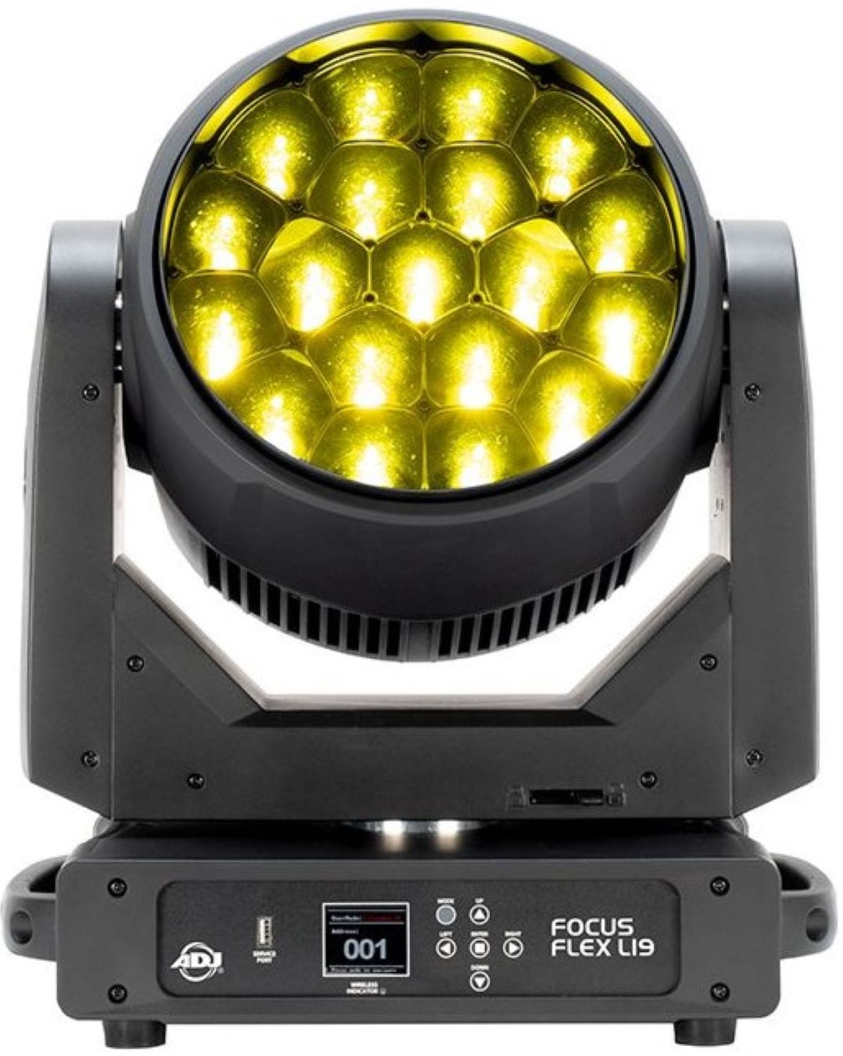 ADJ Focus Flex L19 19x40-Watt RGBL Moving Head