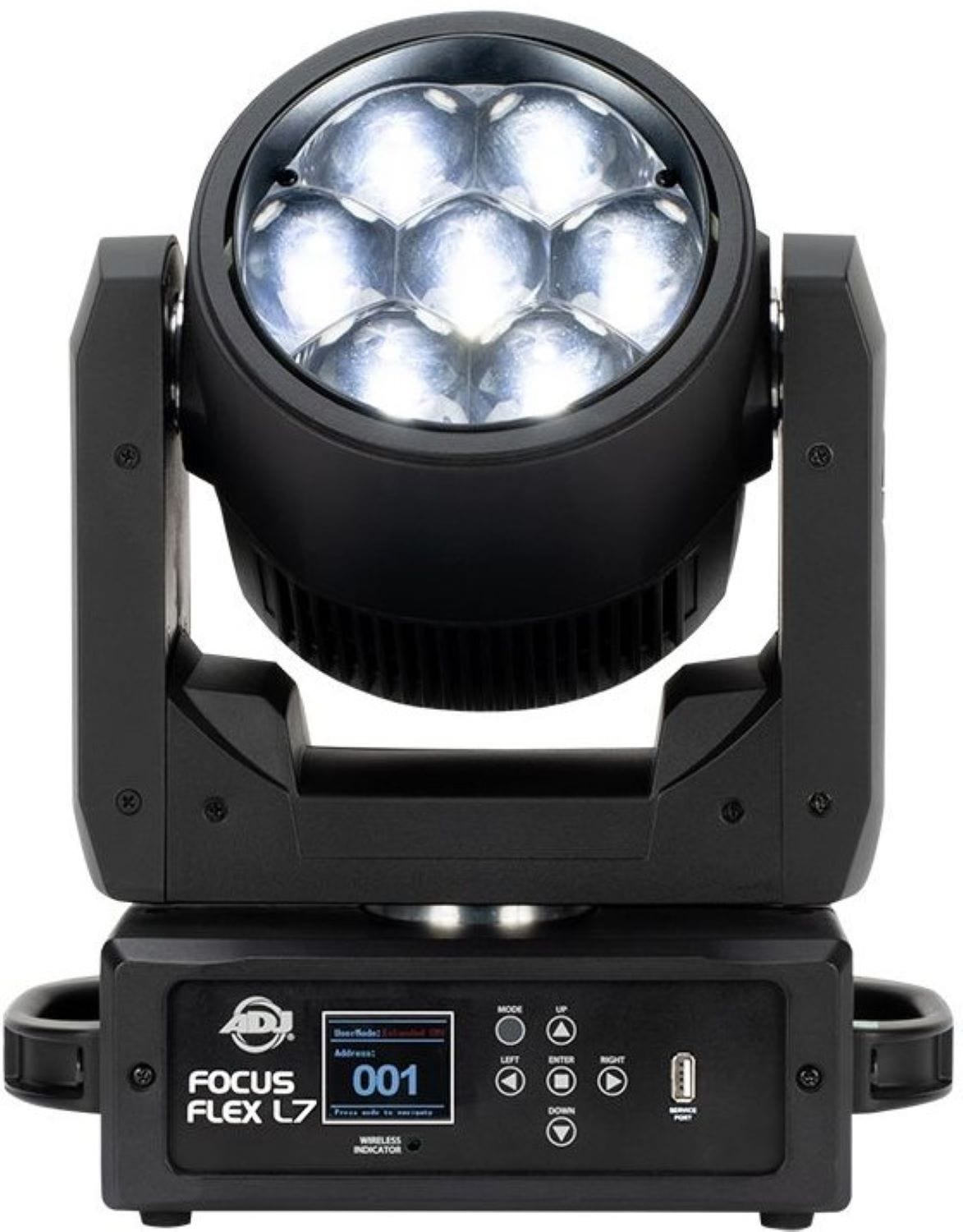 ADJ Focus Flex L7 7x40-Watt RGBL Moving Head