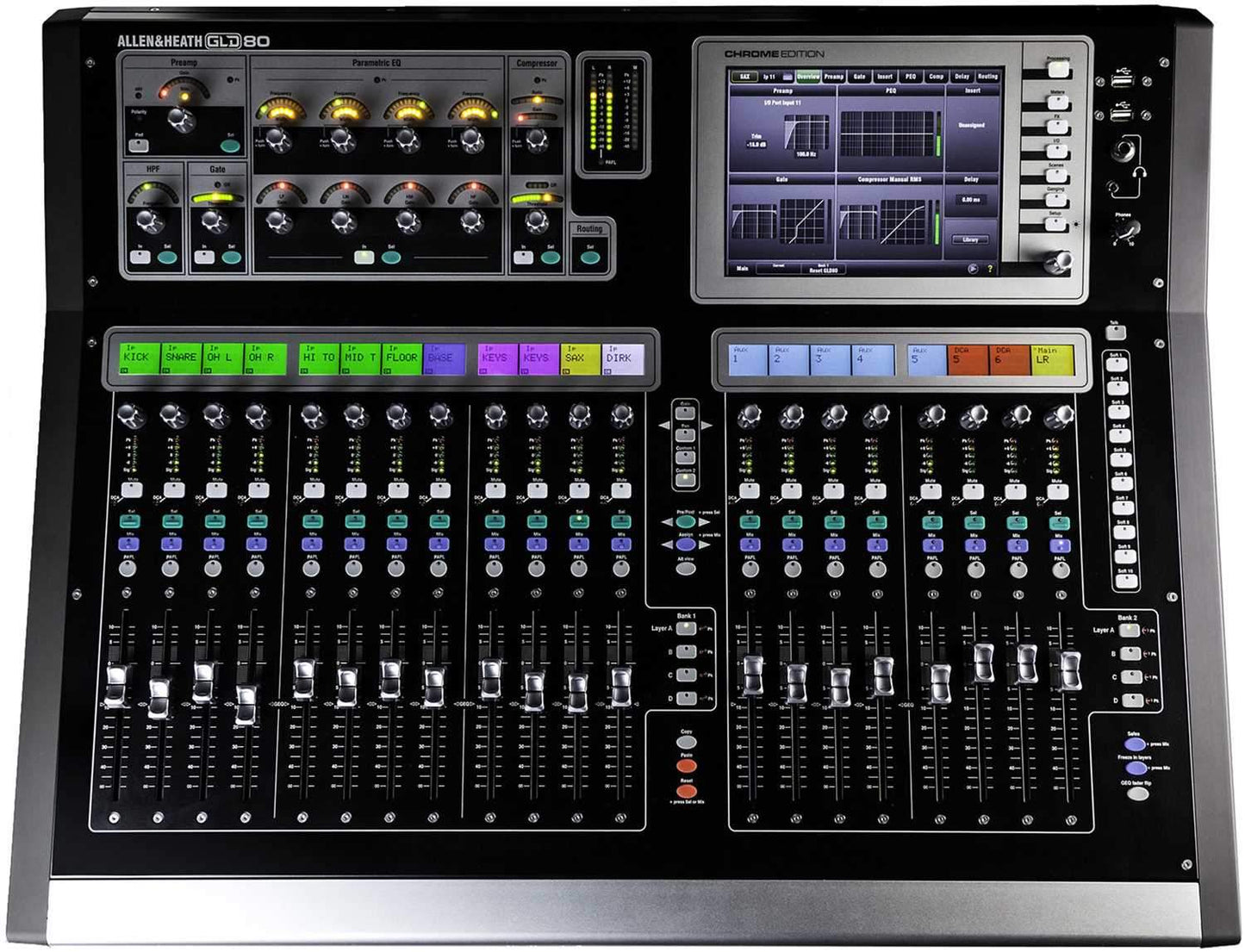 Allen & Heath GLD2-80 20-Channel Digital Mixer