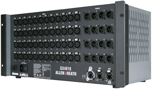 Allen & Heath GX4816 96 kHz 48-Input / 16-Output Portable GX Expander with DX Sockets