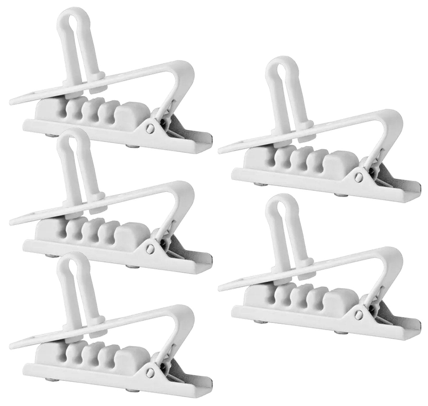 AKG 6500H00400 / H2 Croco Clips (5 Pack) for MicroLite Microphones - White