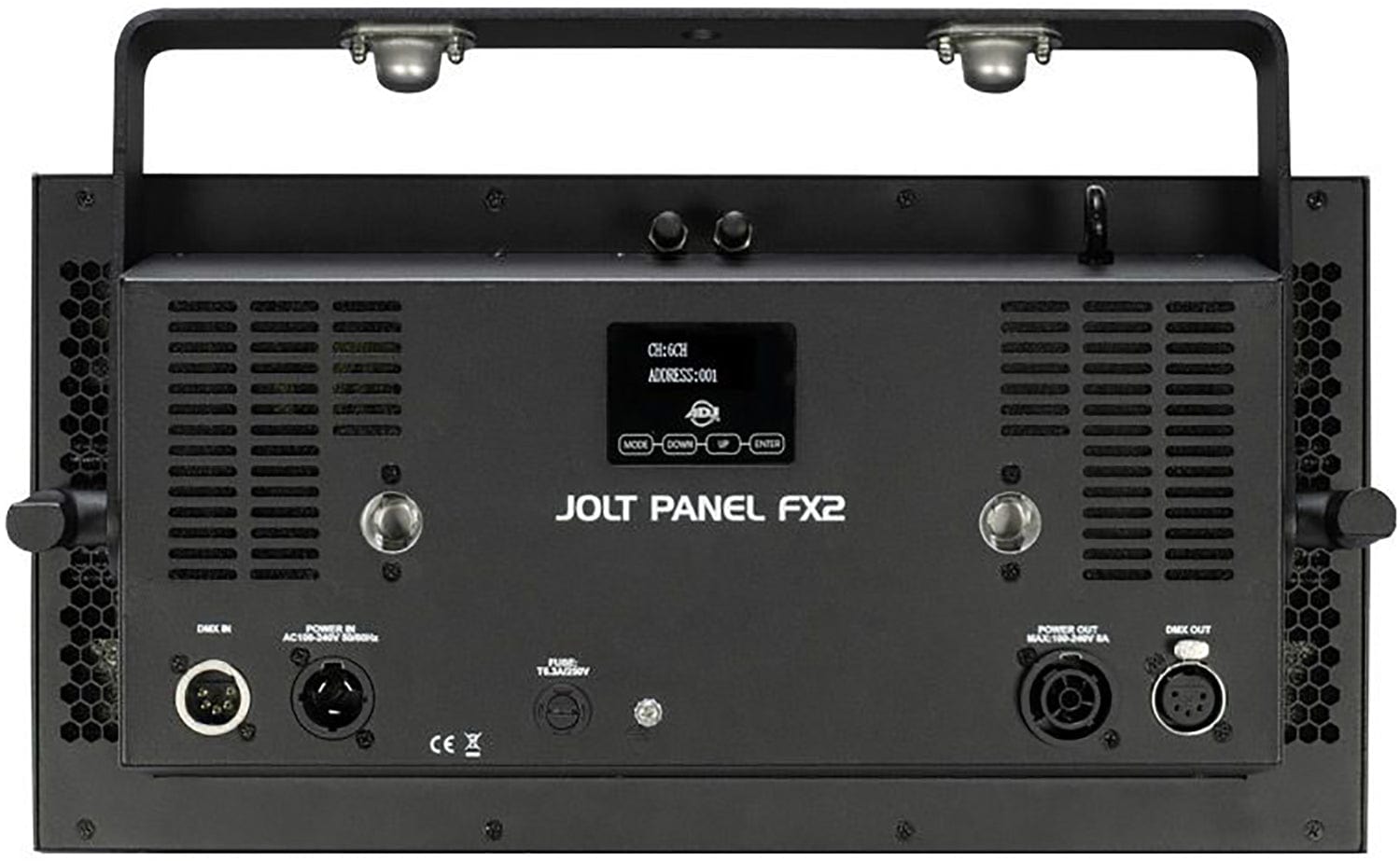 ADJ American DJ JOLT-PANEL-FX2 IP20 RGBCW LED Panel Light with Wired Digital Communication Network