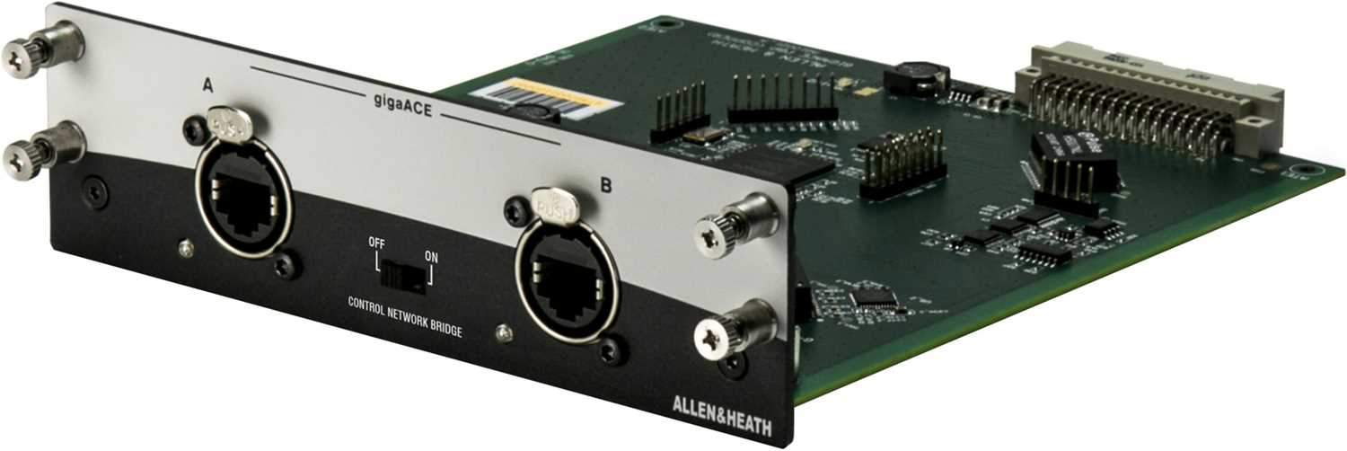 Allen & Heath gigaACE dLive Audio Networking Card