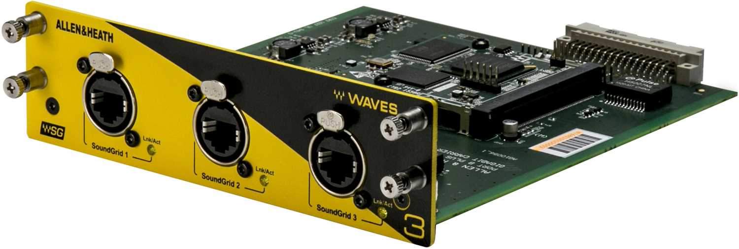 Allen & Heath WAVES V3 dLive Audio Networking Card