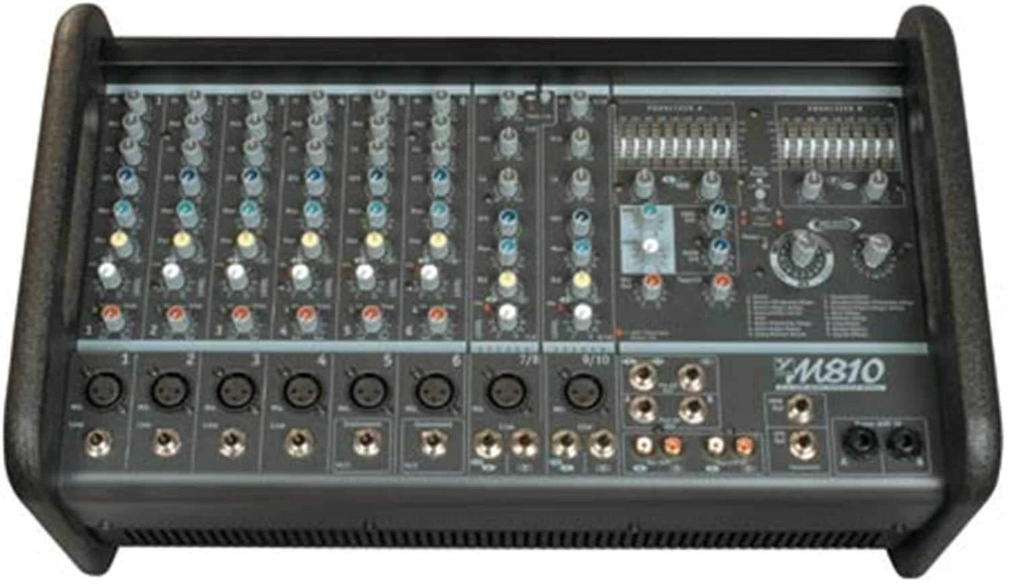 Yorkville M810-2 2X 400W 10 Input Powered Mixer