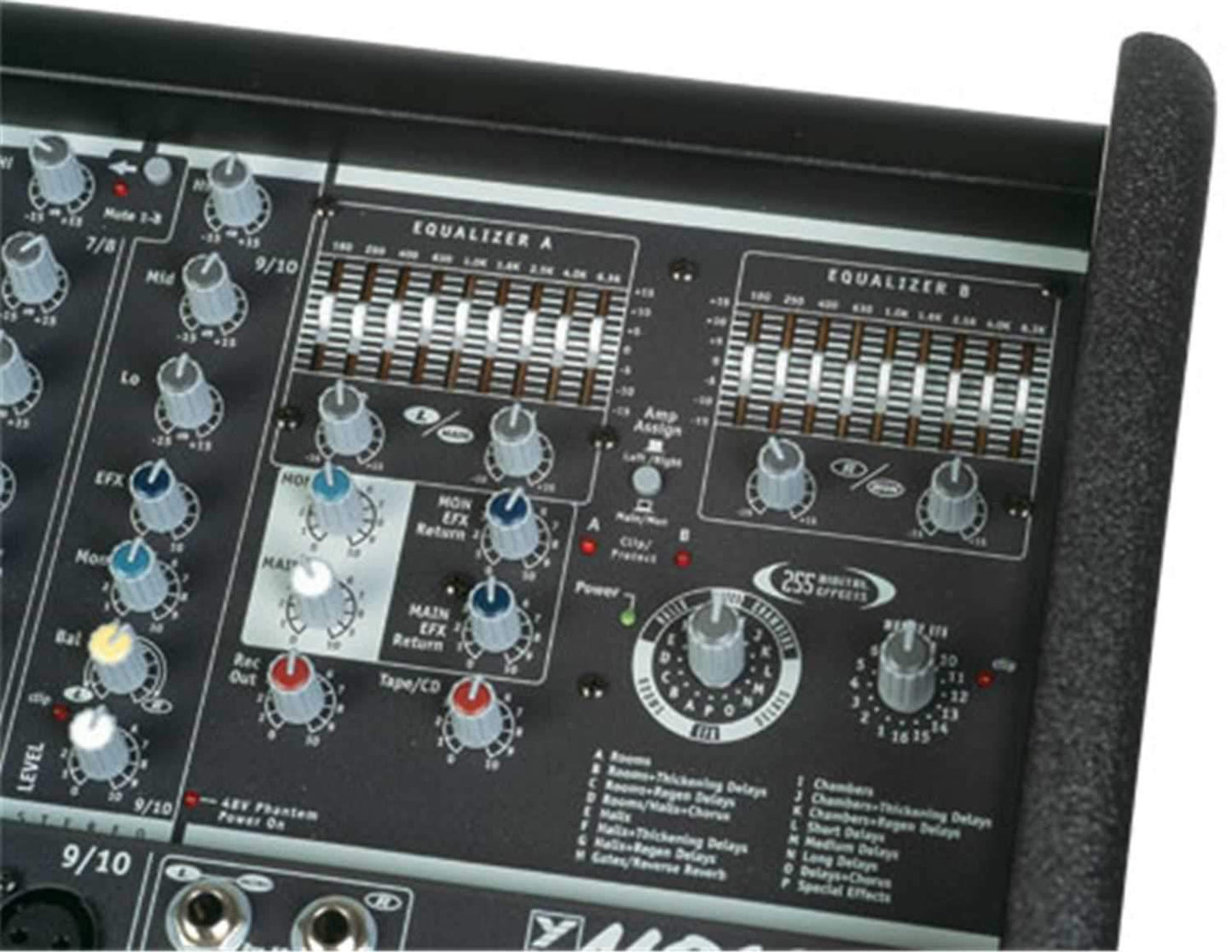 Yorkville M810-2 2X 400W 10 Input Powered Mixer