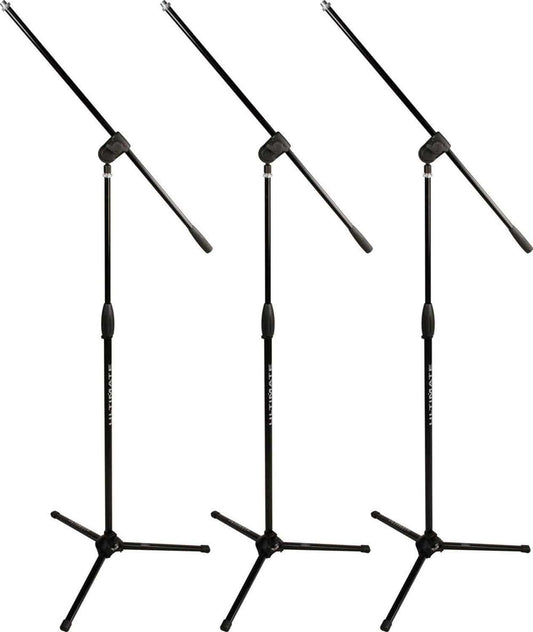 Ultimate MC-40B Pro 3-Pack Mic Stand with Boom