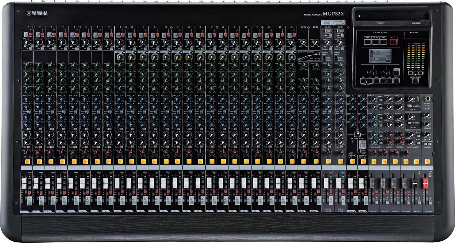 Yamaha MGP32X 32-Input 4-Bus PA Mixer with USB