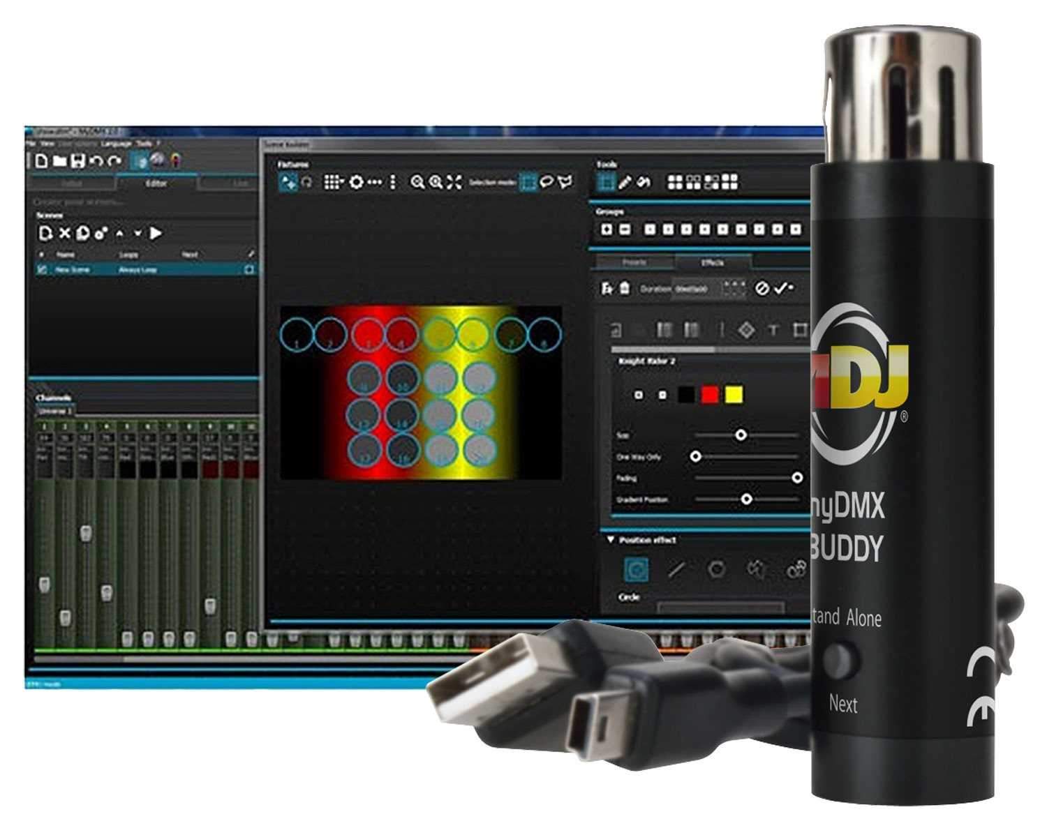 ADJ American DJ myDMX Buddy DMX Interface & Software