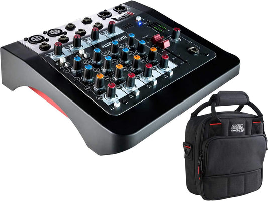 Allen & Heath ZED6 6-Channel Mixer with Gator Bag