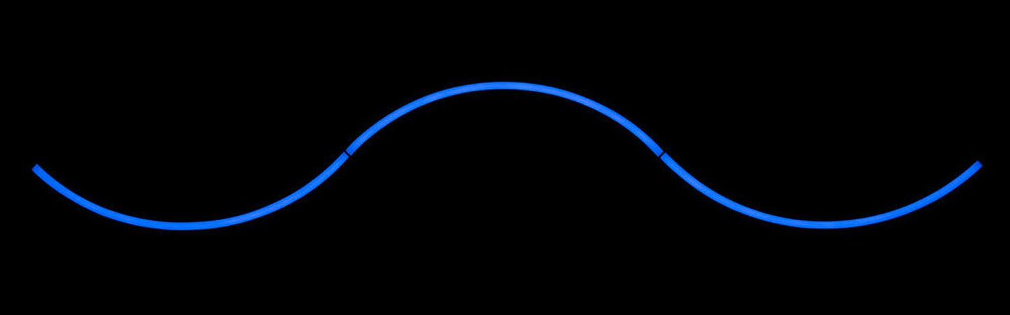 ADJ American DJ PIXIE-CURVE-60 1-Meter Curved LED Strip with Wired Digital Communication Network