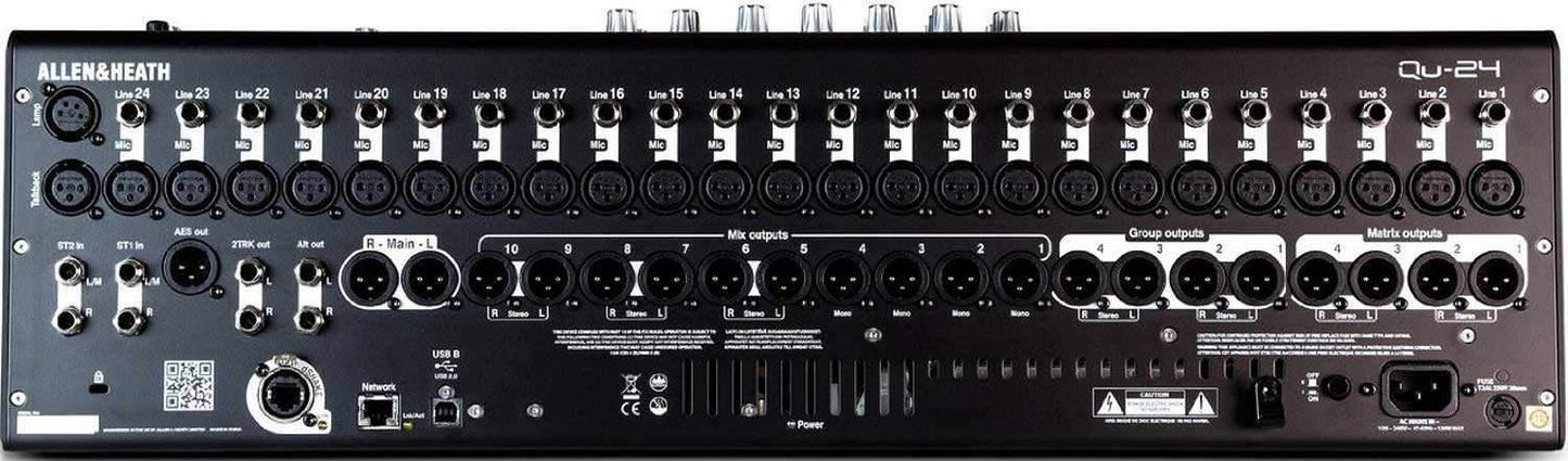 Allen & Heath QU-24 Chrome 24-Ch Digital Mixer