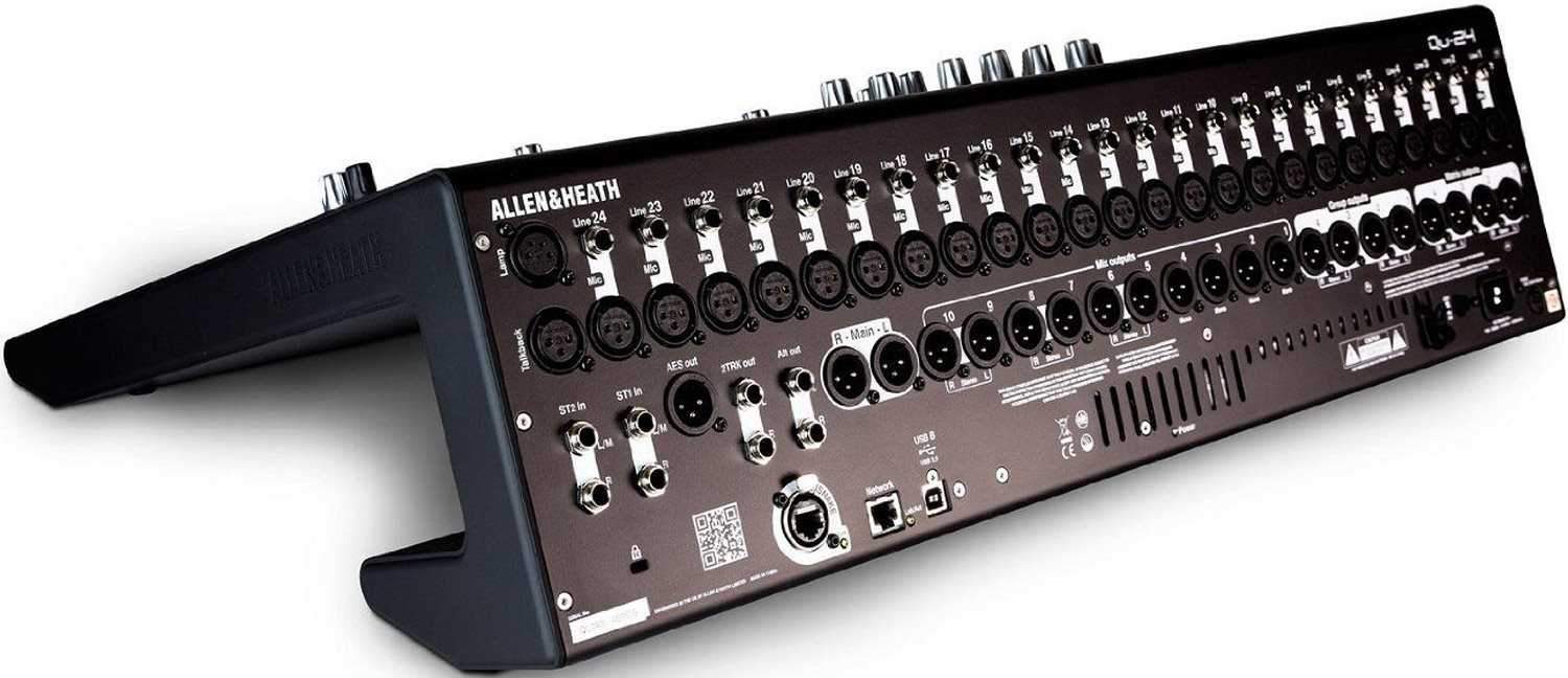 Allen & Heath QU-24 Chrome 24-Ch Digital Mixer