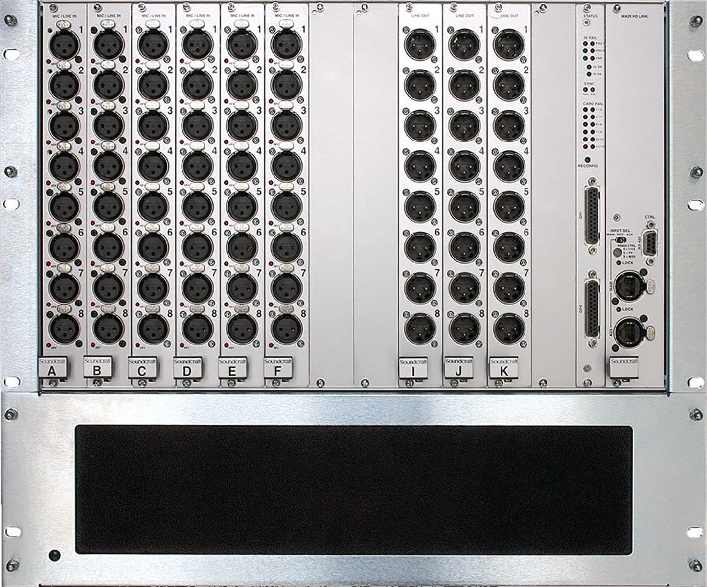 Soundcraft RW5786OHU ViSB 64:32 MO - Vi Stage-box 64 Mic/Line In / 32 Out with Optical Multimode