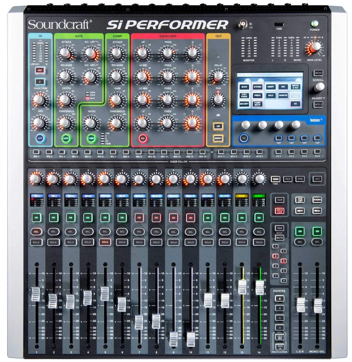 Soundcraft Si Performer 1 Digital PA Mixer with DMX