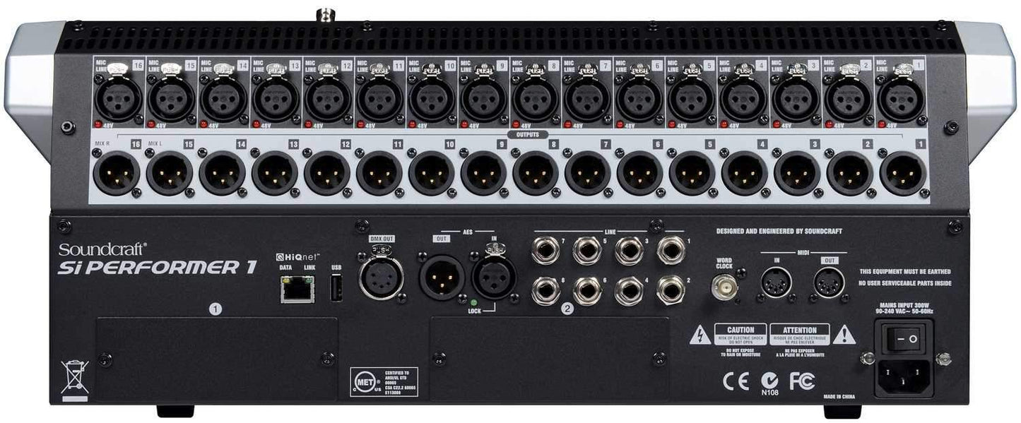 Soundcraft Si Performer 1 Digital PA Mixer with DMX